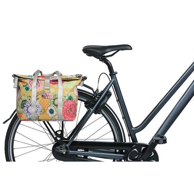 Basil Bicycle Handbag Bloom Field Honey Yellow 8-11 Litres Recycled