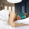 Silk Sleep Mask, Blackout Eye Mask, Soft Pressureless, Adjustable Velcro