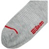 Wilson 10 Piezas Calceta para Hombre, Color Gris, Talla Única,