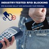 4 Pcs RFID Shielding Cards, Credit Card Protector, Anti-Theft Contactless
