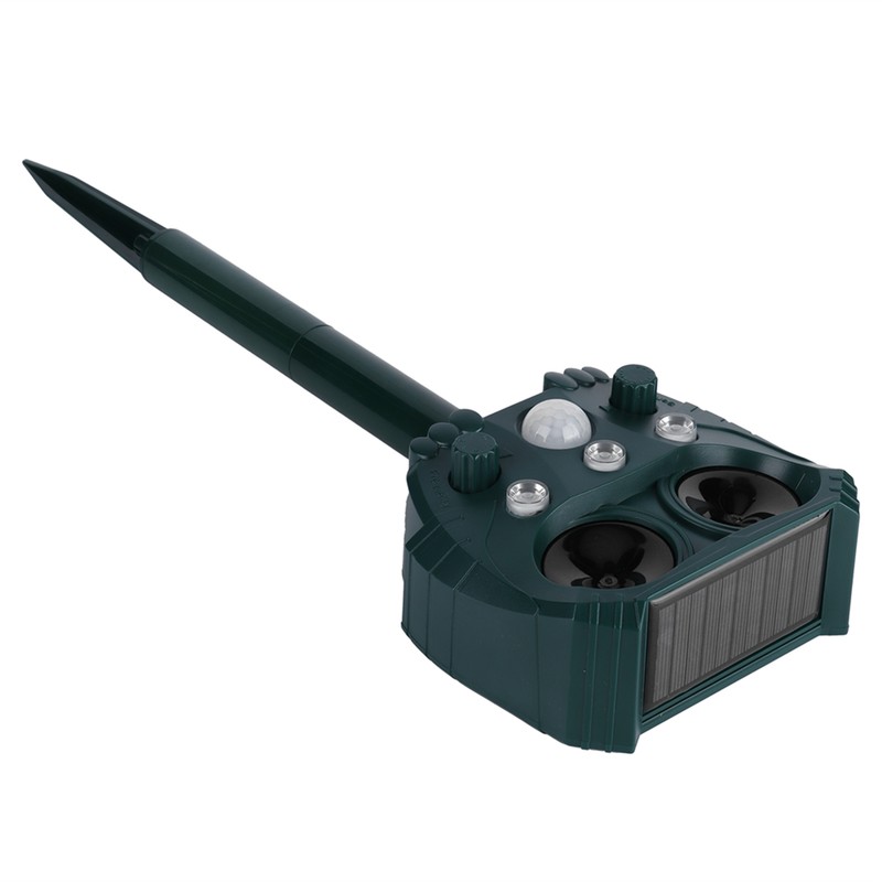 Ultrasonic Animal Repeller Solar Powered Mouse Repeller Expeller with 5