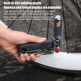 Bike Tool Kit, Bike Maintenance Kit, Ratchet Quick-Release Screwdriver Bits Heavy-Duty Non-Slip for Touring Downhill Scooter Commuting Motorcycle Trail