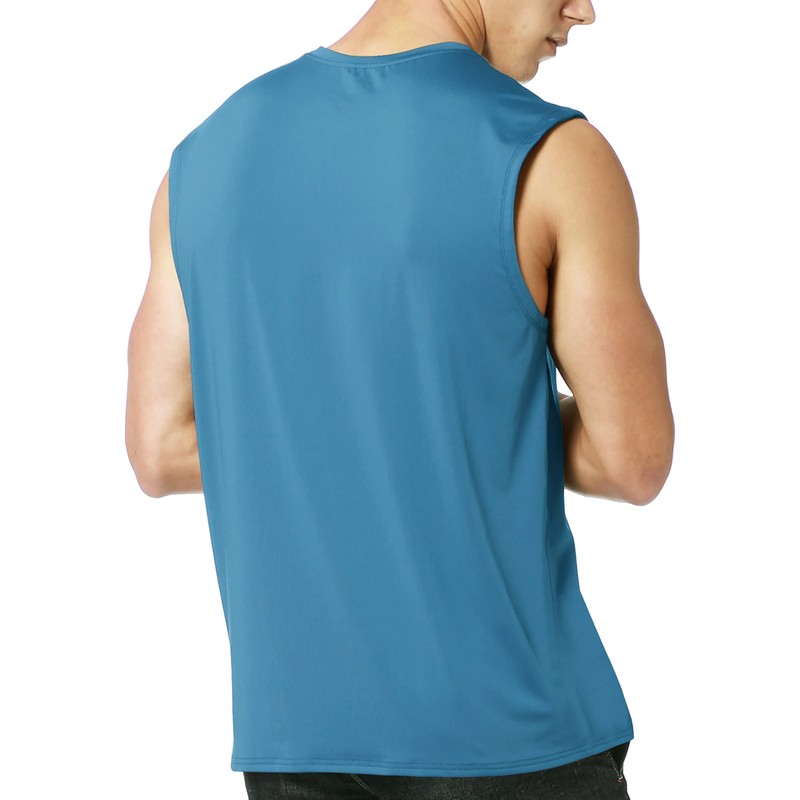 EZRUN Camiseta sin mangas para hombre, de secado rápido, para