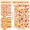 TaoBary 100 Pcs Plastic Fall Gift Bags Bulk 11.8" x