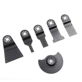 Oscillating Saw Blade, 6-Piece Multi-Tool Blade Kit, Multi-Tool Oscillating Tool Accessories for Bosch, Fein, Worx, Dremel, Einhell, etc.