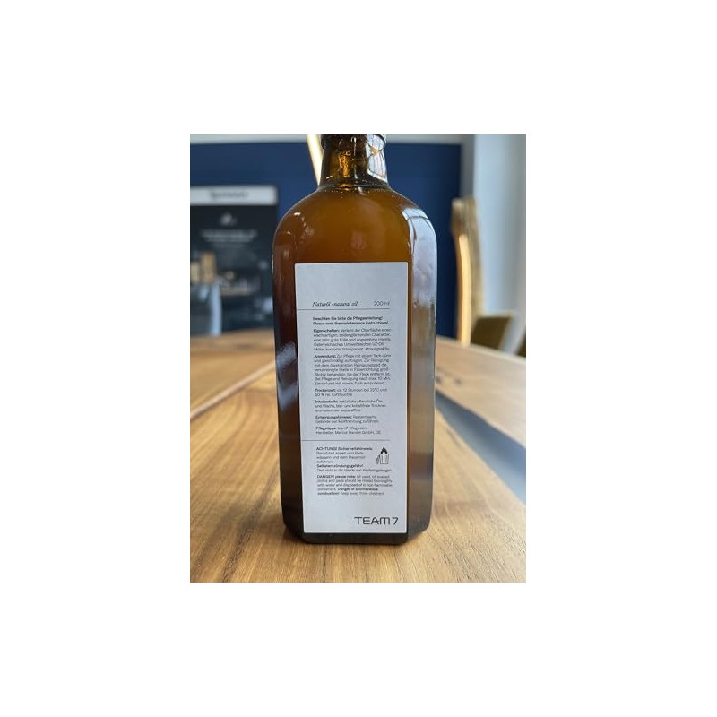 Team7 Natural Oil 200 ml, Care Oil, Cleaning Oil, Repair