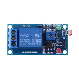 Estink Light Sensor Module 12V Stable Relay Module for Photoresistor LDR Controller Photoresistor Relay Module Detection Sensor