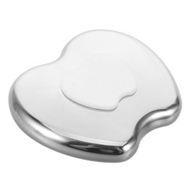 SAFIGLE Stainless Steel Gua Sha Tool Apple Shape Facial Scraping Massager for Skin Tightening Rejuvenating Facial Massage Portable Beauty Tool for Home Professional Use