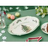 Spode Christmas Tree Oval Merry Christmas Tray 28 cm