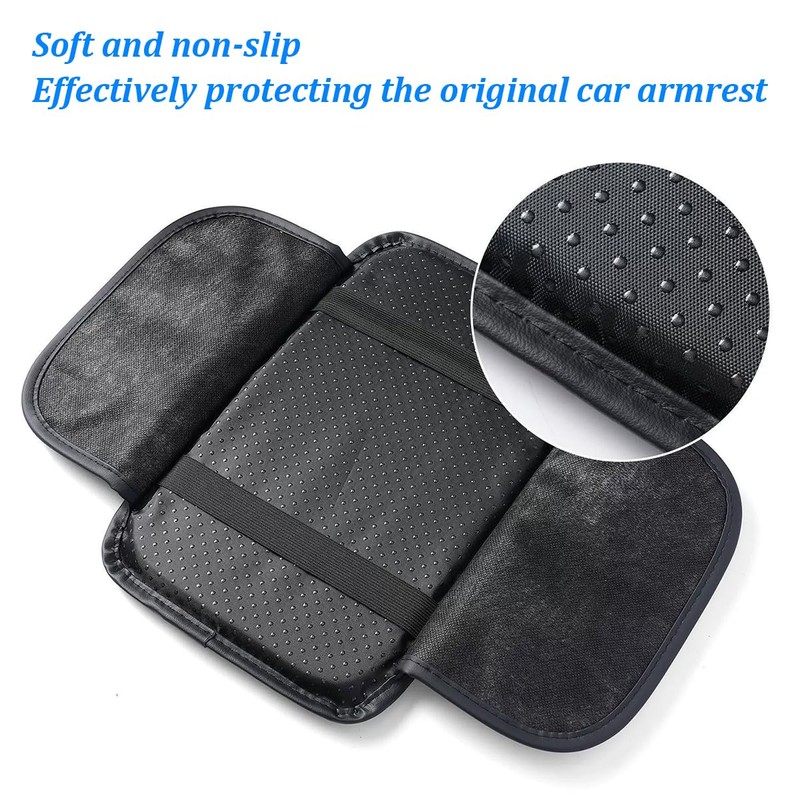 Bling Car Center Console Cover, Crystal Diamond Vehicle Arm Rest