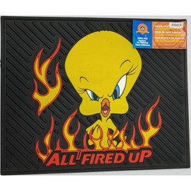 Plasticolor Tweety All Fired Up Molded Utility Mat- 14"