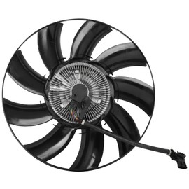 OCPTY Radiator Fan fit for 2011-2014 for Chevrolet Silverado 2500 HD / 2011-2014 for Chevrolet Silverado 3500 HD / 2011-2014 for GMC Sierra 2500 HD,Replace 3302 Cooling Fan
