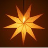 GURU SHOP Foldable Advent Light Paper Star, Christmas Star 60