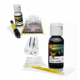 Langka Accessory Bundle and 1oz Touch-Up Paint Compatible with 2014, GMC, Sierra, WA8555, Black