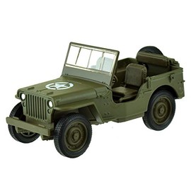 Peterkin davevision Jeep 1941 MB 4×4 US Army Truck 1:34 Scale Diecast Metal Model Car Welly