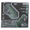 Unbranded Battery Powered Walking 2 Dinosaurs T-Rex Red & Green