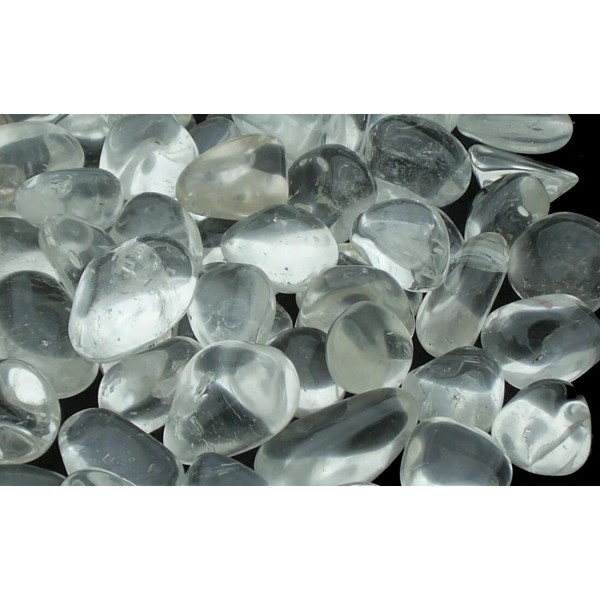 Clear Quartz Tumbled Crystal for Energy Amplification Memory Spiritual Awareness