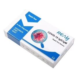 Prueba Rápida De Antígeno Covid De Sangre Realy Tech 25pz
