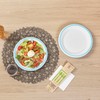 Restaurantware Compostable Paper Plates 100 Pack of 8.8 Inch Disposable