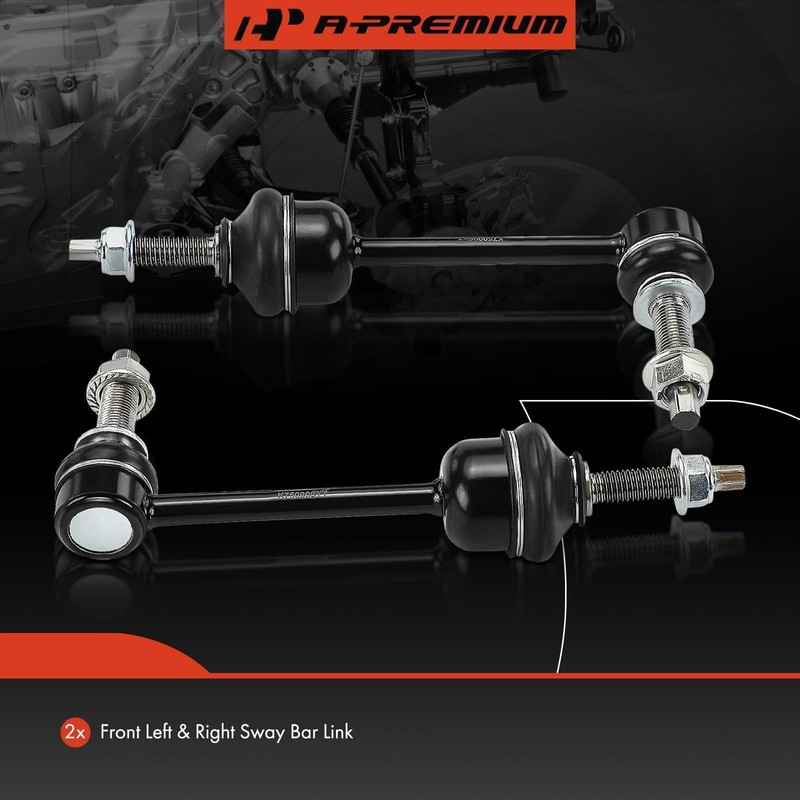 A-Premium 2 x Front Sway Bar Links Stabilizer Bar Links,