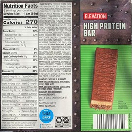 ELEVATION Chocolate Mint High Protein Bars, 6 count