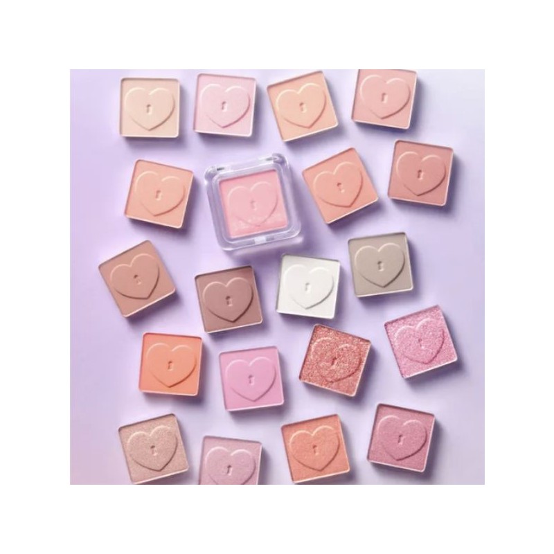 PERIPERA Heart Pocket Single Shadow 2color Set, Color1#$%Color2:M05 Spring Semester-M11