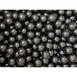Mega Marble MARBLE LOT 2 POUNDS OF 9/16" OPAL BLACK MEGA MARBLES