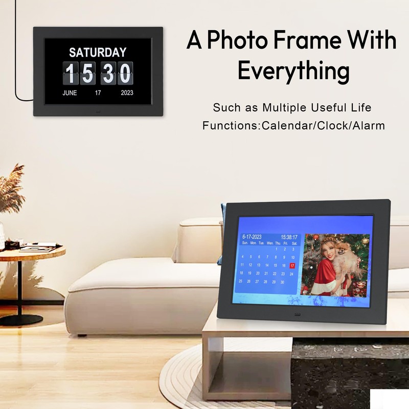 Golony 10.1-inch Digital Photo Frame, 1920x1200 High Definition IPS Screen,