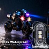 mechazhe 8-Pack Wireless LED Strobe Remote Lights | 8 Colors,