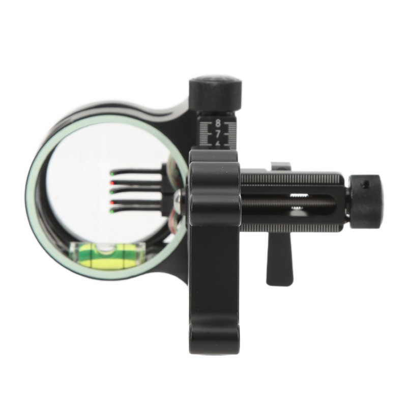 5 Pin Bow Sight Aluminium Alloy with Short Rod Archery