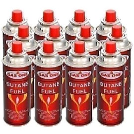 GASONE Butane Fuel Canister Safety Release Device 8 Oz ( 12 Pack ) NEW