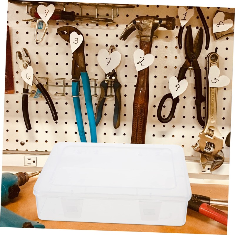 LABRIMP Small Containers for Organizing Storage Box Lids Bins for