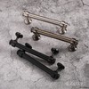 Alzassbg 10 Pack Oil Rubbed Bronze Cabinet Pulls, 4 Inch(102mm)