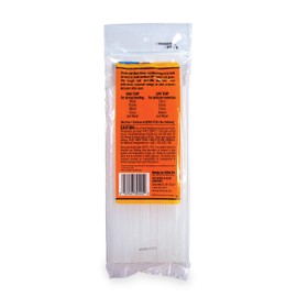 Gorilla Hot Glue Sticks, Mini Size, 8" Long x .27" Diameter, 25 Count, Clear, (Pack of 1) - 3022502