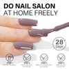 AILLSA Gel Nail Polish Dusty Mauve Gel Polish Gray Purple