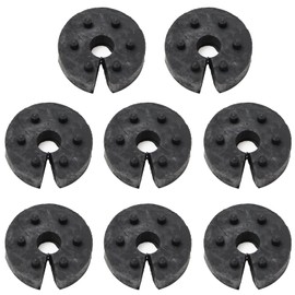 YananAC Pack of 8 13 mm Car Suspension Travel Limiter, Universal Suspension Travel Limiter, Wear Resistance for Car Suspension Travel Limiter, Factory Repair Rubber Suspension Travel Limiter