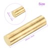 DMiotech 4" x 1" Brass Rods,Solid Round Brass Rod for