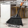 Xifando Heavy Duty Broom - 55 Inch Adjustable Long Handle