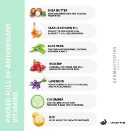 Dermavitamins Advanced Hand Glove Mask (Moisturising Treatment) - Repair Extremely Dry Cracked Skin
