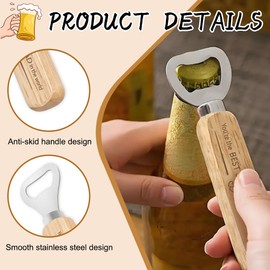 Father's Day Gifts from Daughter,Step Dad Gifts,Best Daddy Gift,Step Dad Birthday Gift,Best Man Bottle Opener,Christmas Presents for Men Presents Ideas