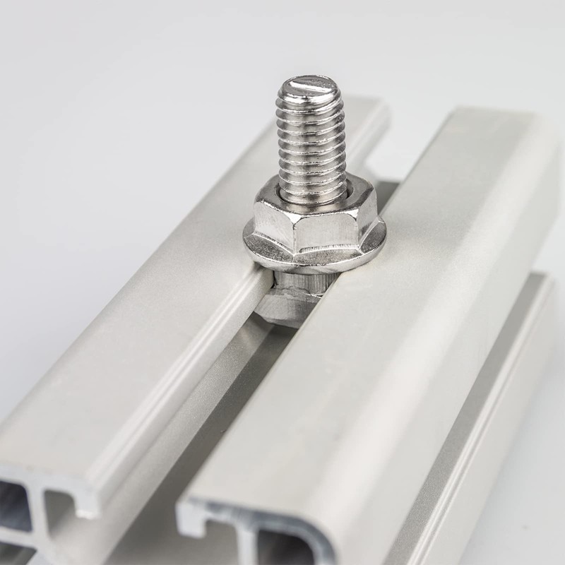 uxcell T-Slot Bolts, 1pcs M10x90mm T Slot Drop-in Stud Sliding