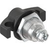 1 x Rotary Bolt for Padlock Switch Cabinet Black Toggle