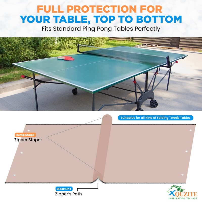 Table Tennis Cover - Ping Pong Table Cover, Outdoor table