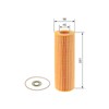 Bosch Genuine Cv Oil Filter P7196 (Hgv) F026407196