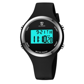 Wristwatch Women Watch Men Digital Watch Unisex, Black, sports