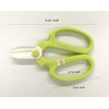 Flower Scissors Hand Creation F-170 (Light Green)