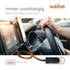 subtel® KFZ Ladegerät 1.1m 1A kompatibel mit Becker Ready 50