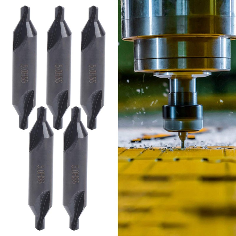 5 x 5 mm High-Speed Steel Centre Drill, Drilling Tool,