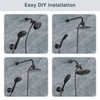 BRIGHT SHOWERS Shower Arm Diverter Valve for Hand held Showerhead