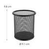 D.RECT Metal Pen Holder Round Wire Metal Mesh Multifunctional Cup